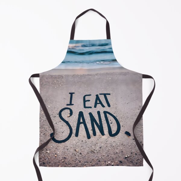 Artikelvorschau, Ich esse Sand | Lustiges Strandzitat entworfen und verkauft von InkBlvd.