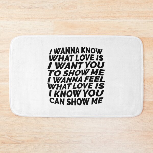 Item preview, I wanna know what love is II (black) designed and sold by didijuca.