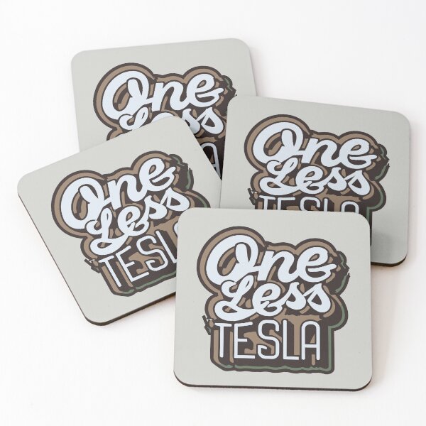 Item preview, Electric Dreams | One Less Tesla | Automotive Humor designed and sold by InkBlvd.