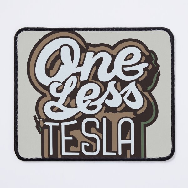 Item preview, Electric Dreams | One Less Tesla | Automotive Humor designed and sold by InkBlvd.