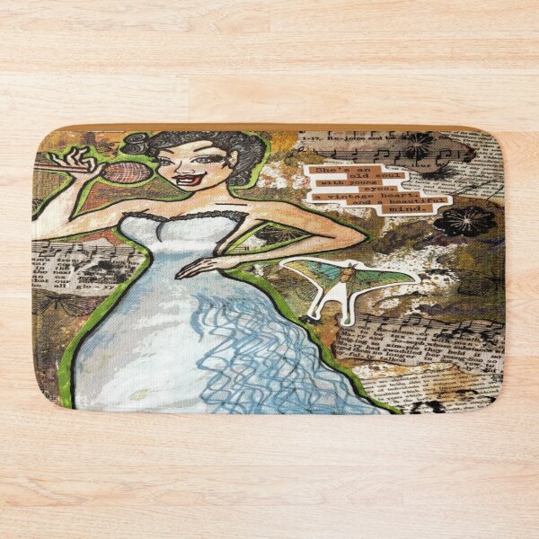 Item preview, Cabaret Singer Multi Media Artwork designed and sold by gleefulme.