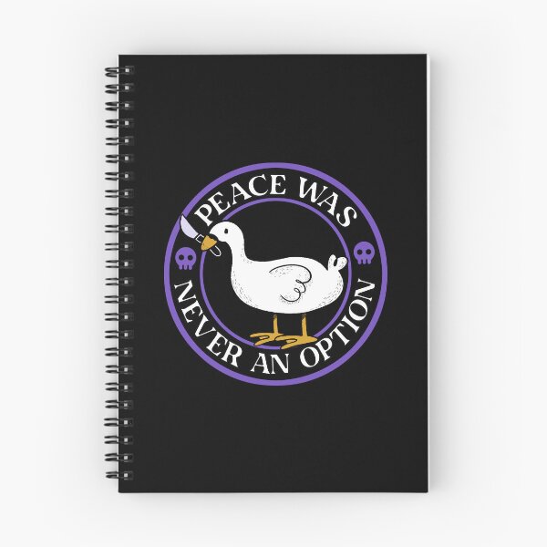 Item preview, Peace Was Never an Option Funny Duck by Tobe Fonseca designed and sold by Tobe Fonseca®.