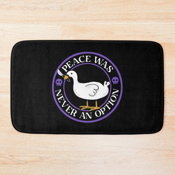 Item preview, Peace Was Never an Option Funny Duck by Tobe Fonseca designed and sold by Tobe Fonseca®.
