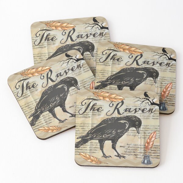 Item preview, A Visit from The Raven   designed and sold by oh-bi-me.