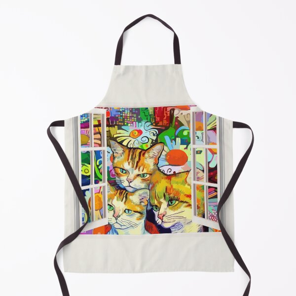 Item preview, CURIOUS CATS AT THE WINDOW designed and sold by Tammera.