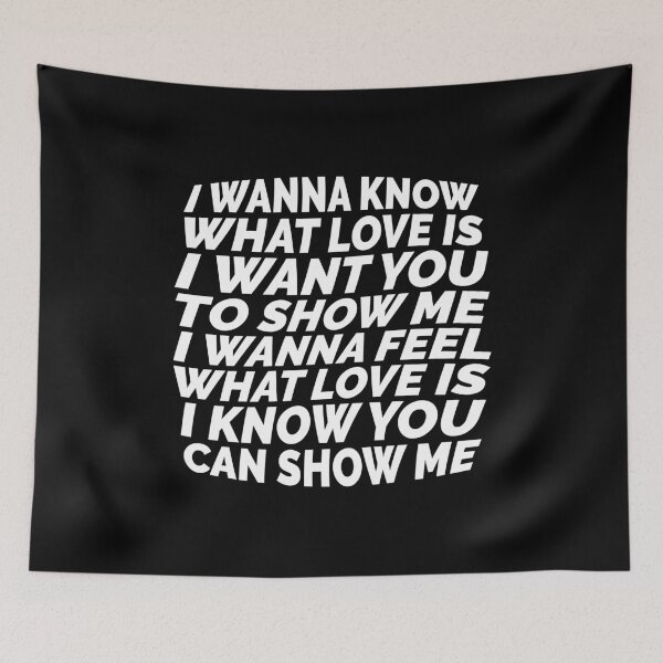 Item preview, I wanna know what love is II (white) designed and sold by didijuca.