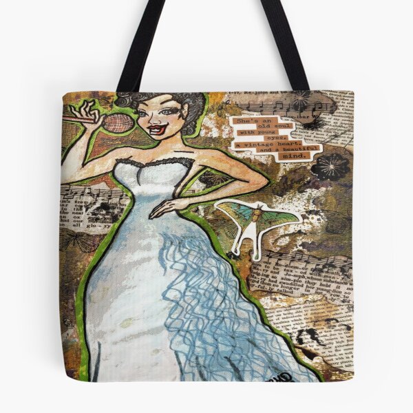 Item preview, Cabaret Singer Multi Media Artwork designed and sold by gleefulme.