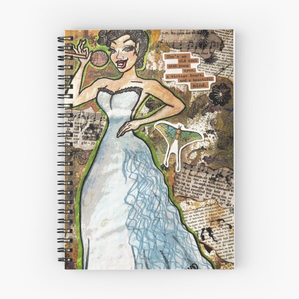 Item preview, Cabaret Singer Multi Media Artwork designed and sold by gleefulme.