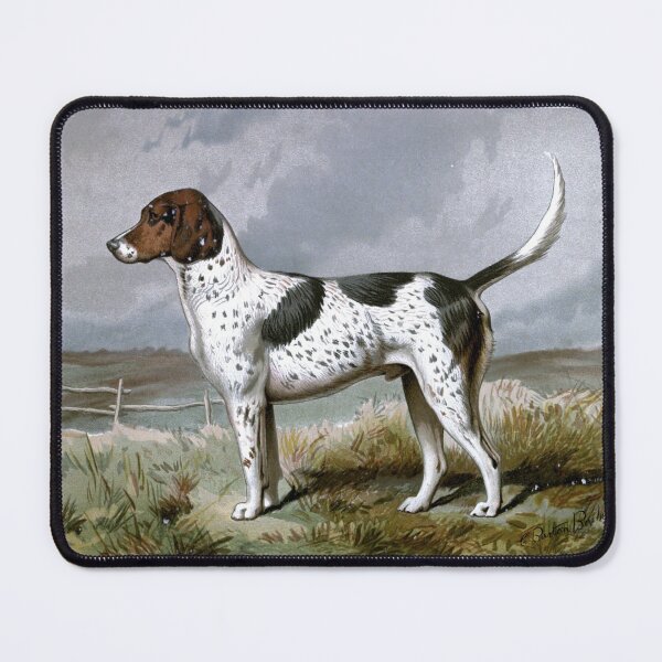 Item preview, Foxhound Vintage Dog Chromolithograph Vero Shaw Dog Lover Gift designed and sold by ElegantTeaTime.