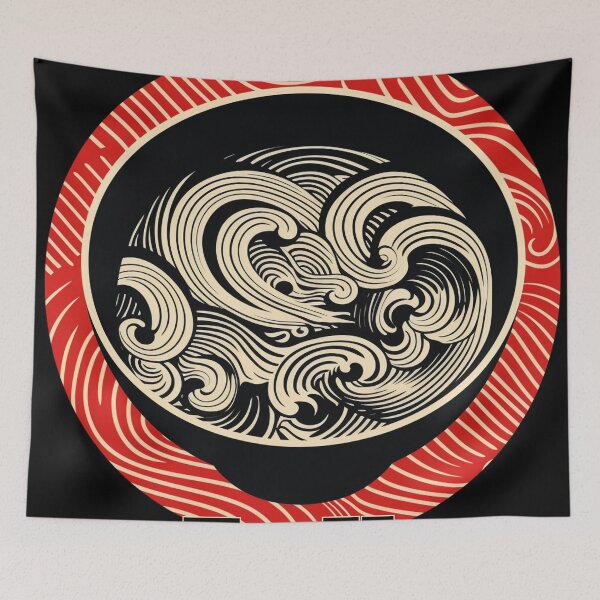 Item preview, Red Hot Ramen designed and sold by JackBexDesign.