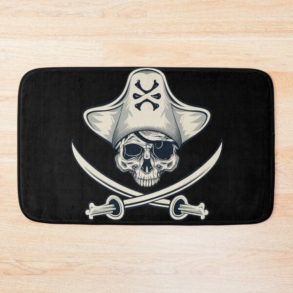 Item preview, Pirate Skull designed and sold by TrendyPalette.