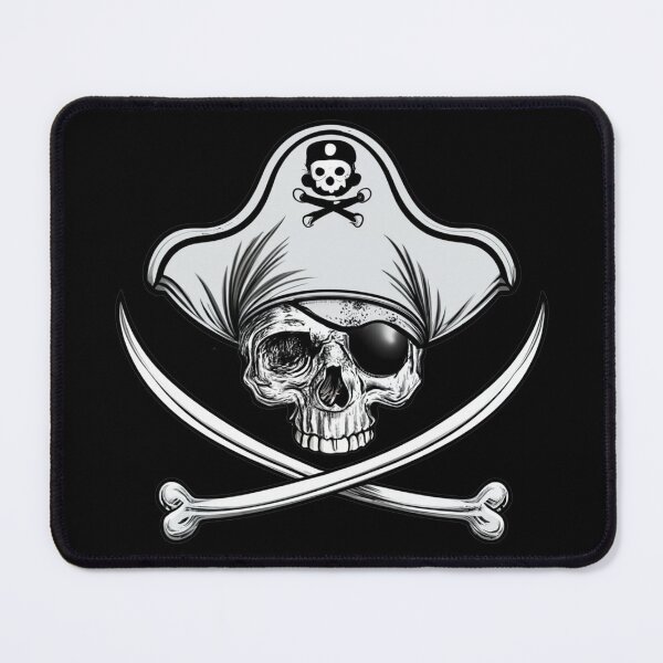Item preview, Pirate Skull designed and sold by TrendyPalette.