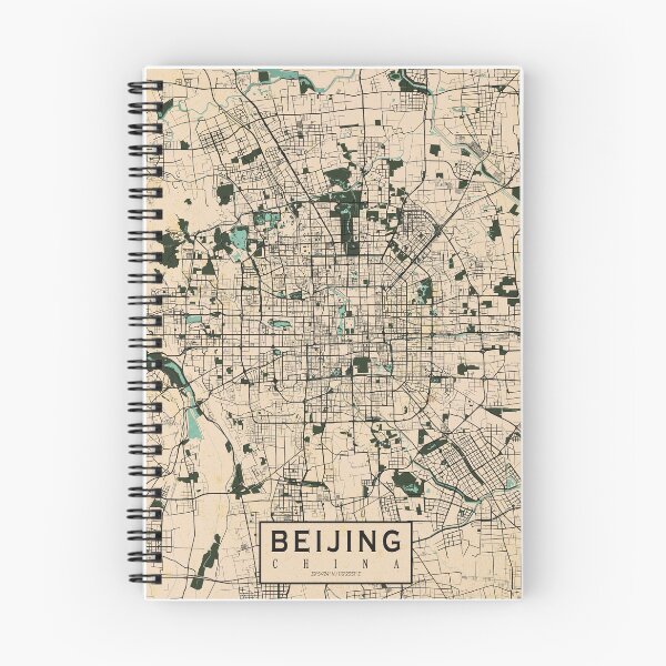Item preview, Beijing City Map of China - Vintage designed and sold by deMAP.