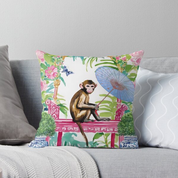 Artikel-Vorschau von Affe im Chinoiserie-Garten, designt und verkauft von SophieClimaArt.