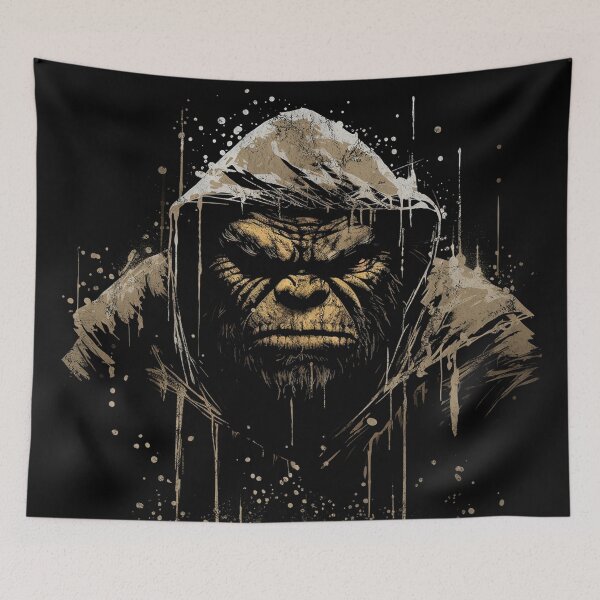 Item preview, A Vintage Distressed Street Art Orge - RPG Monster designed and sold by GVRDesign.