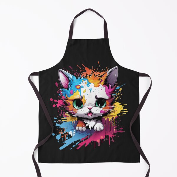 Item preview, Graffiti Splash Art Kitten designed and sold by Ellimade.