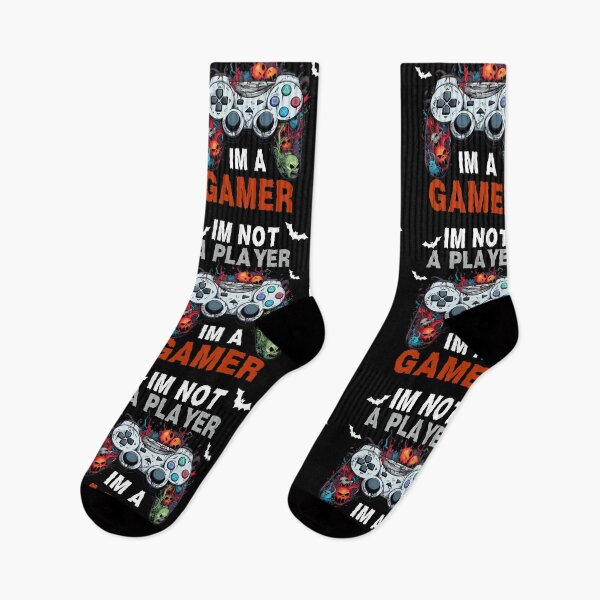Item preview, I'm Not A Player I'm A Gamer Halloween Controller Gaming designed and sold by ArtFromBeyond.