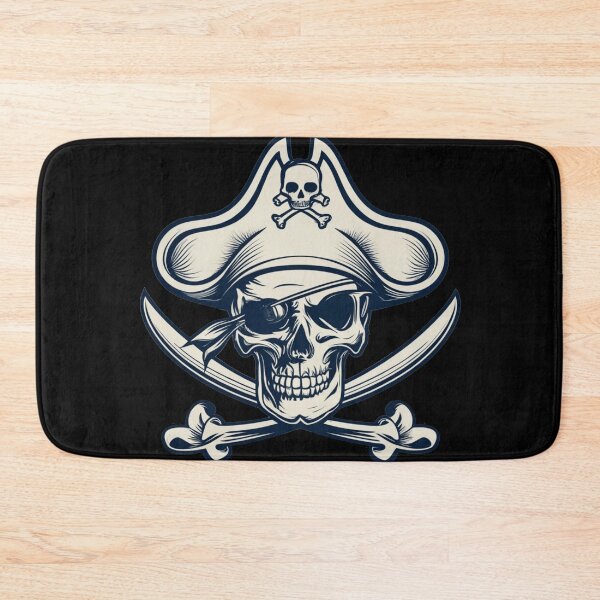 Item preview, Pirate Skull designed and sold by TrendyPalette.