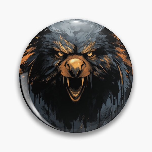 Item preview, A Vintage Street Art Owl Bear - RPG Monster designed and sold by GVRDesign.