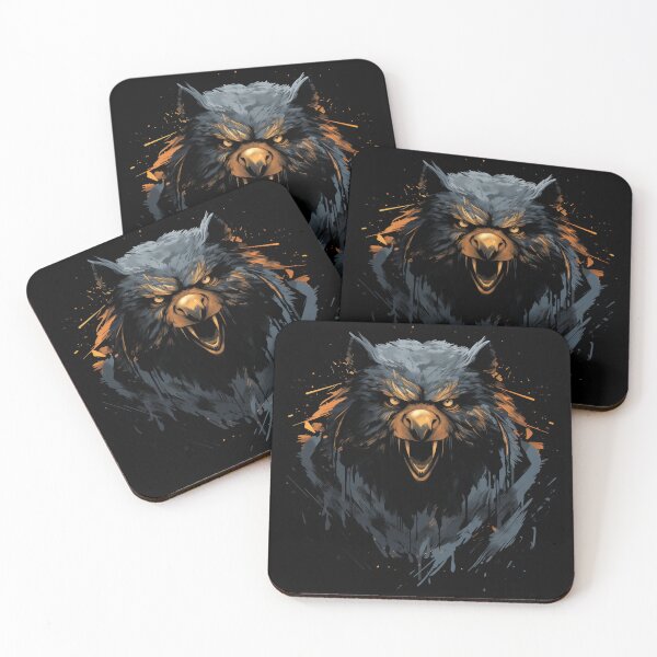 Item preview, A Vintage Street Art Owl Bear - RPG Monster designed and sold by GVRDesign.