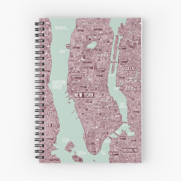 Item preview, NYC New York city map designed and sold by oliver polanski.