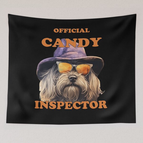 Item preview, Funny Dog Official Candy Inspector,  designed and sold by Sunmoonlove.