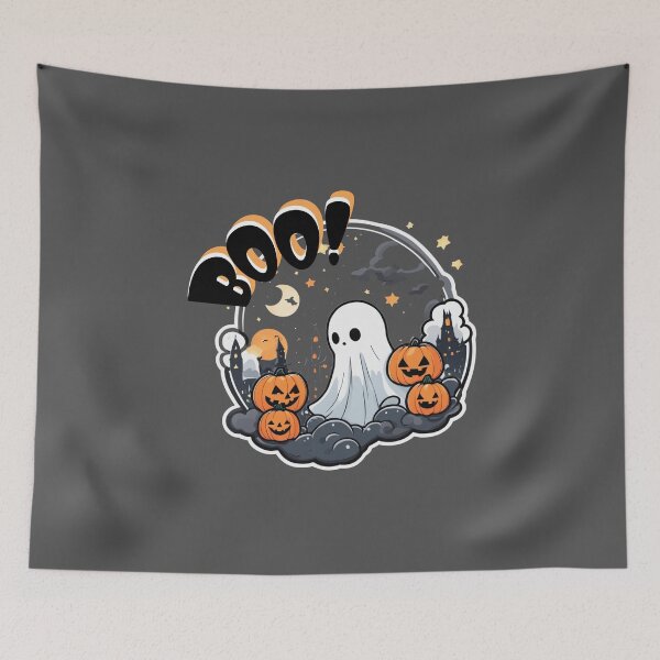 Item preview, Spooky spook go boo designed and sold by chrismaecanes.