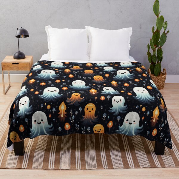 Item preview, Ethereal Echoes: Boo-tiful Ghosts Pattern designed and sold by KaleidoKiosk.