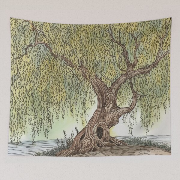 Item preview, Weeping willow tree designed and sold by ComicsFactory.