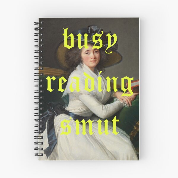 Item preview, Busy Reading Smut Quirky Renaissance Painting designed and sold by SaratoninPrints.