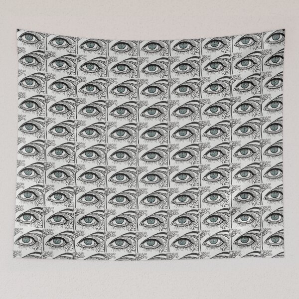 Item preview, Eye with Tree in Iris Nature Design designed and sold by ossiagraphics.