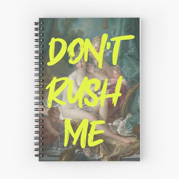 Item preview, Don't Rush Me Quirky Renaissance Painting designed and sold by SaratoninPrints.