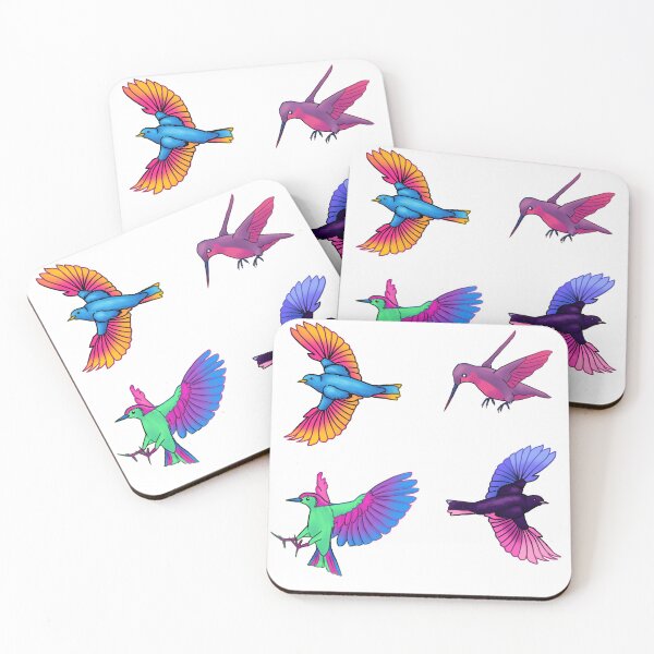 Item preview, Pride birds for Sexualities loving more than two genders! designed and sold by ImoogiN.