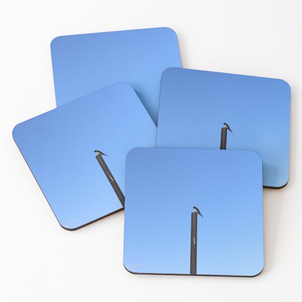 Item preview, Little bird on blue sky background designed and sold by LiubovAvdeeva.