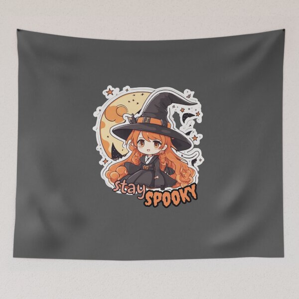 Item preview, Spooky Chibi Witch designed and sold by chrismaecanes.