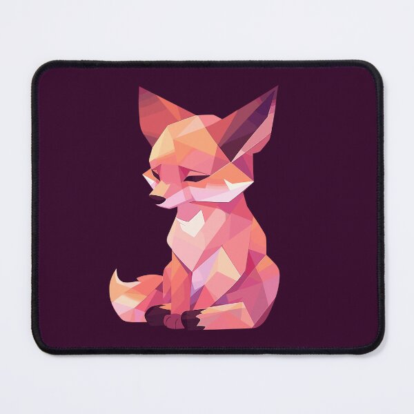 Item preview, Cute Lowpoly Sad Fox designed and sold by SweetClicks123.