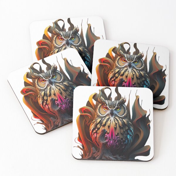 Item preview, Majestic Owl - Embrace the Enigmatic Power designed and sold by redtrendy.