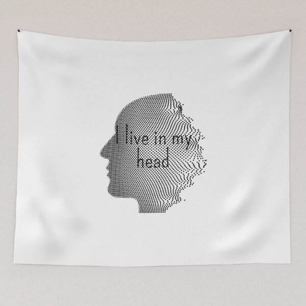 Item preview, I live in my head designed and sold by Yellow-Eyes.