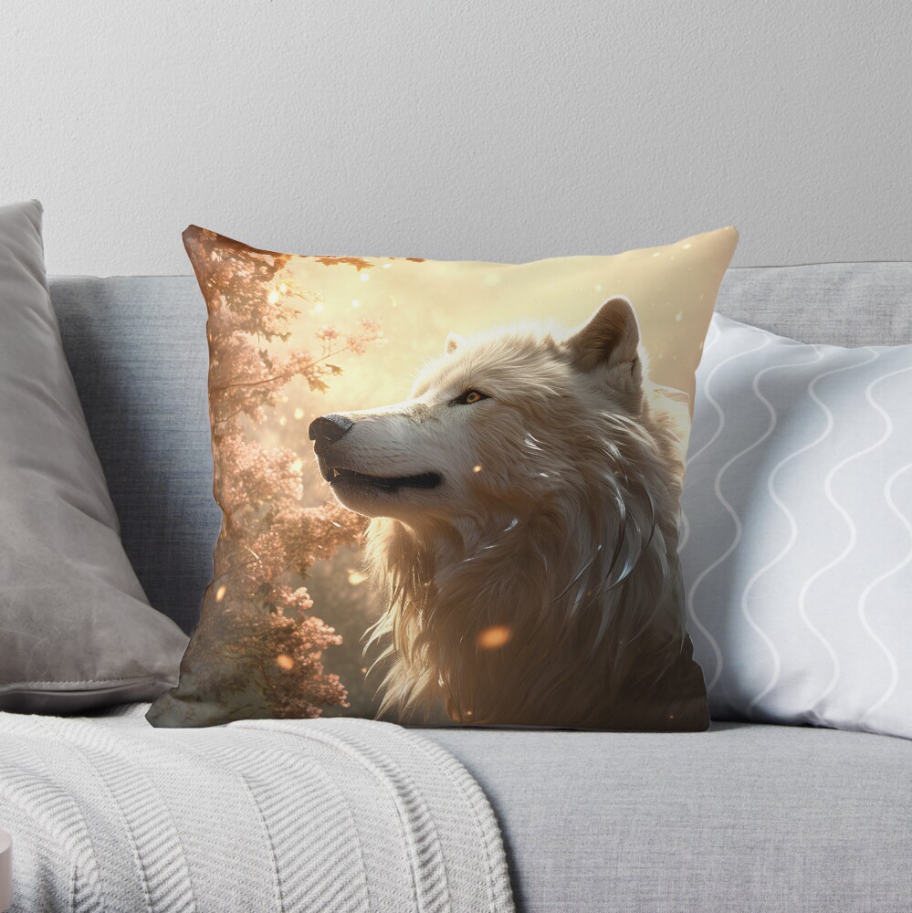 Item preview, Throw Pillow designed and sold by Dogs-x-Dragons.