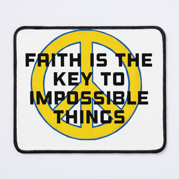 Item preview, Faith is the key to impossible things. designed and sold by PERFECART.