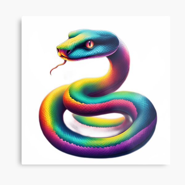 snake eye red poster s' Poster, picture, metal print, paint by mk studio