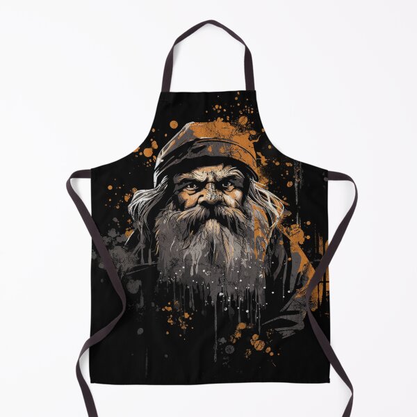 Item preview, Vintage Distressed Street Art Dwarf - RPG Character Class designed and sold by GVRDesign.