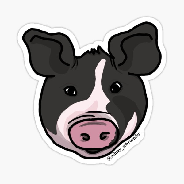 This Lil Piggy Sticker