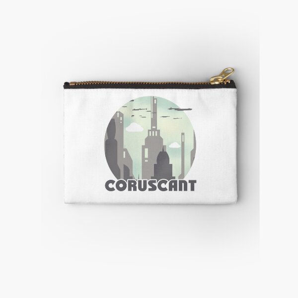 Item preview, Coruscant Retro Travel Poster designed and sold by Studiomoriarty.
