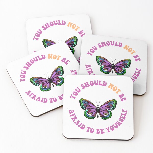 Item preview, You should not be afraid to be yourself  designed and sold by coloryourwings.