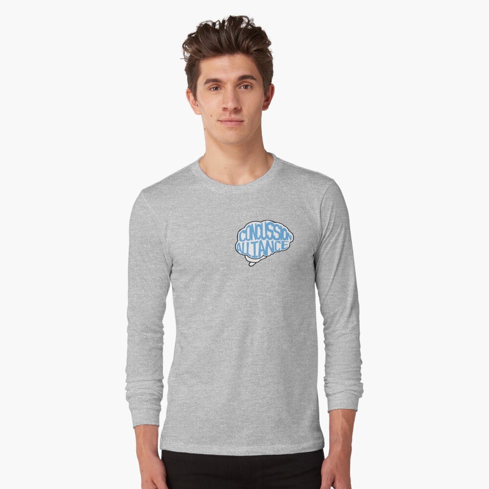 Item preview, Long Sleeve T-Shirt designed and sold by ConcussionAlly.