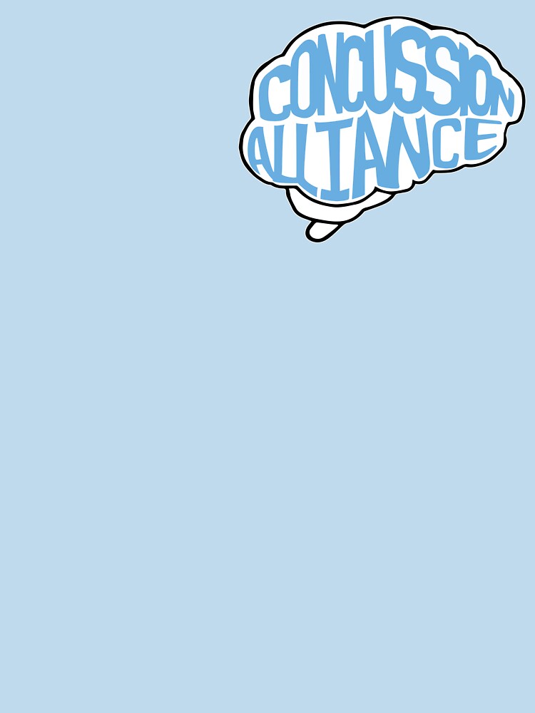 Thumbnail 7 of 7, Essential T-Shirt, Brain Artwork Concussion Awareness Logo designed and sold by ConcussionAlly.