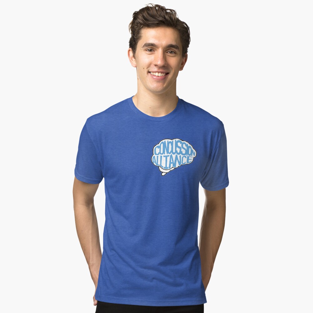 Item preview, Tri-blend T-Shirt designed and sold by ConcussionAlly.