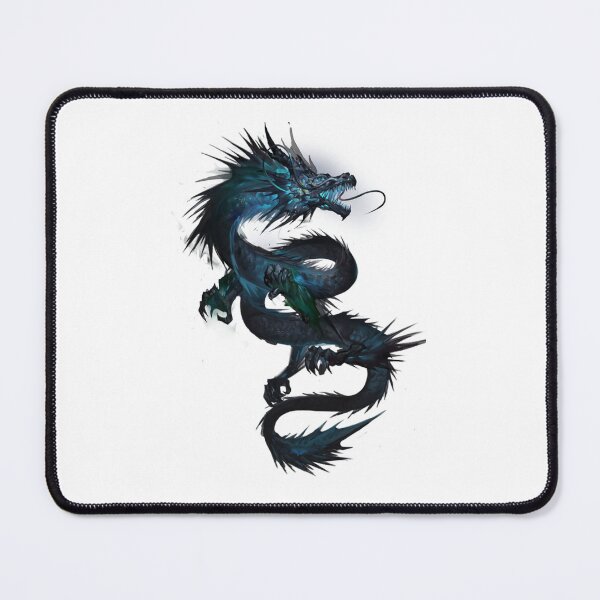 Artikelvorschau, Der blaue Drache entworfen und verkauft von Wildlife Wonders.