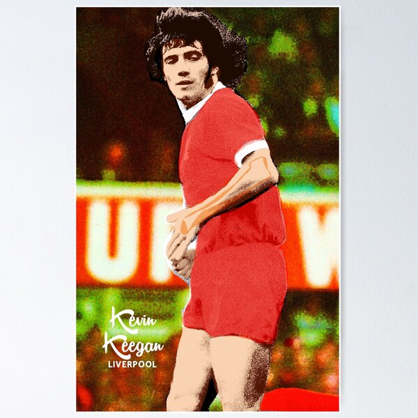 Item preview, KEVIN KEEGAN LIVERPOOL FOOTBALL STAR COOL POSTER designed and sold by Honky Tonk Print Shop.